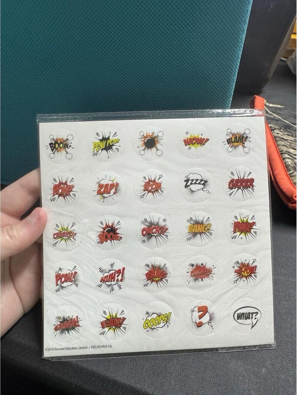 Superhero Themed Classroom Reward Incentive Stickers